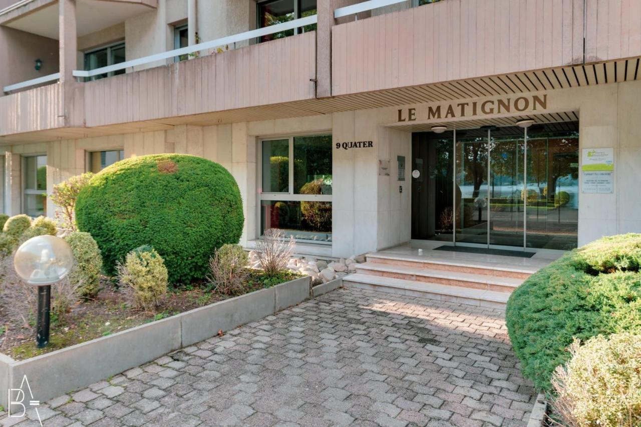 Le Matignon - Design Apartment Facing Lake Annecy Ngoại thất bức ảnh